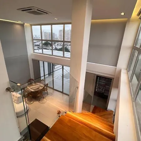 Apartamento Duplex Tipo Loft Jacuzzi Climatizado Apartamento Cartagena